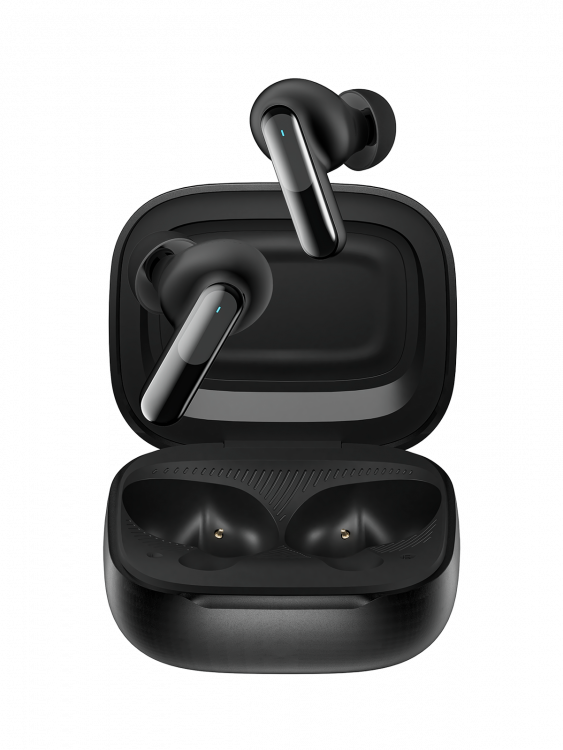 Наушники беспроводные Bluetooth с экраном в кейсе Орбита OT-ERB56 Черные